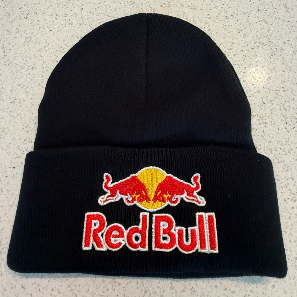 Red Bull hat new black unisex adult
new in package